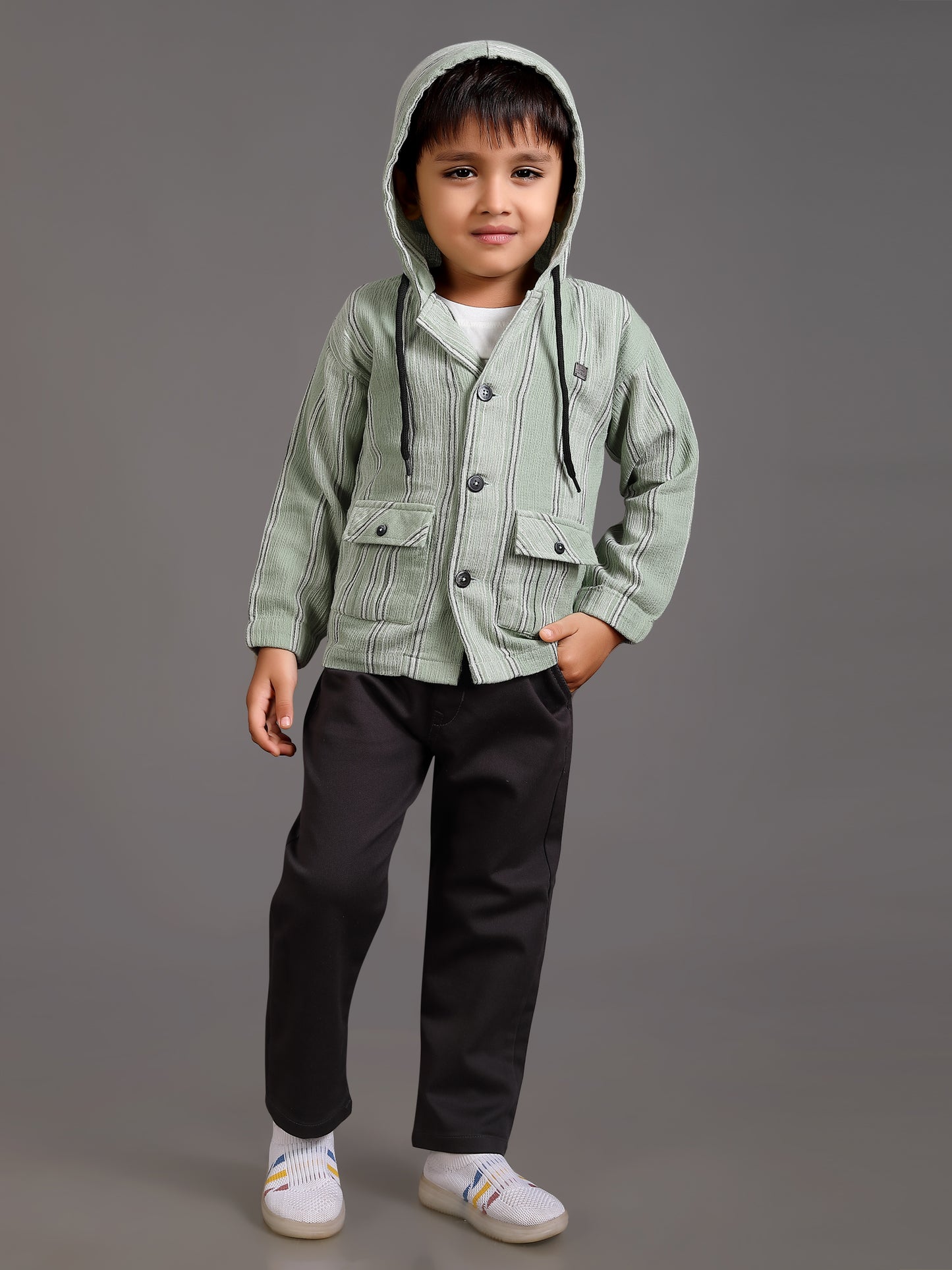 Modern Touch Light Hood Jacket & Pant Set