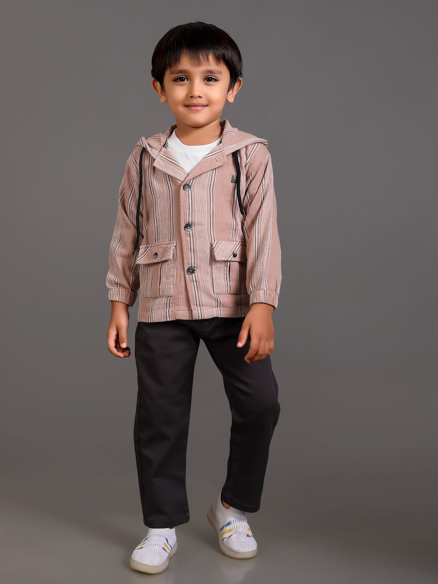 Modern Touch Light Hood Jacket & Pant Set