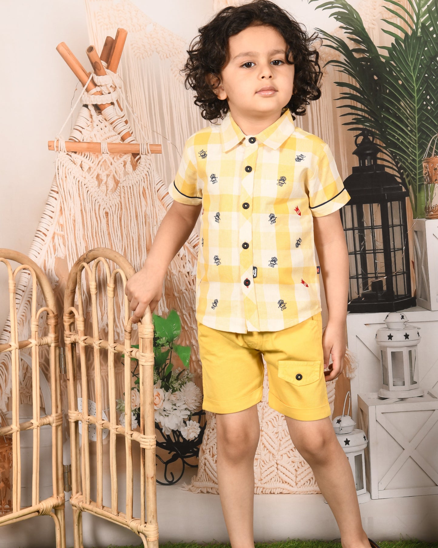 Natural Colour Explorer Shirt & Pant set