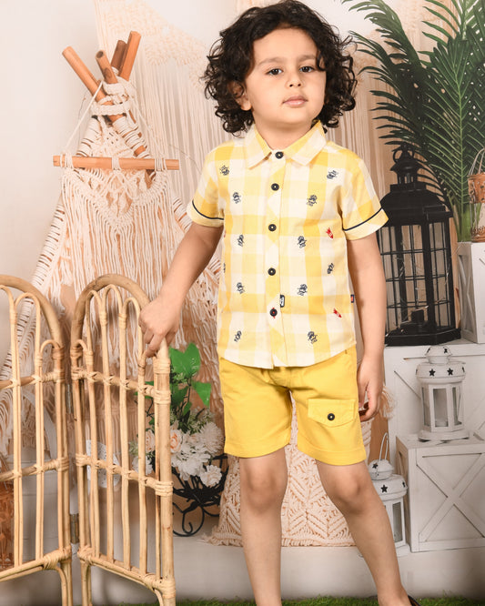 Natural Colour Explorer Shirt & Pant set