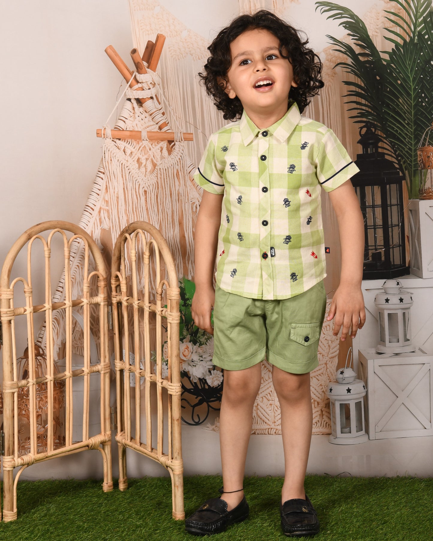 Natural Colour Explorer Shirt & Pant set