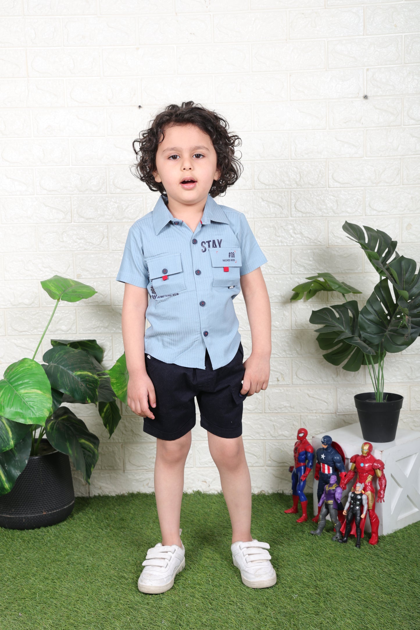 Trendy Kids Shirt & Pant Set