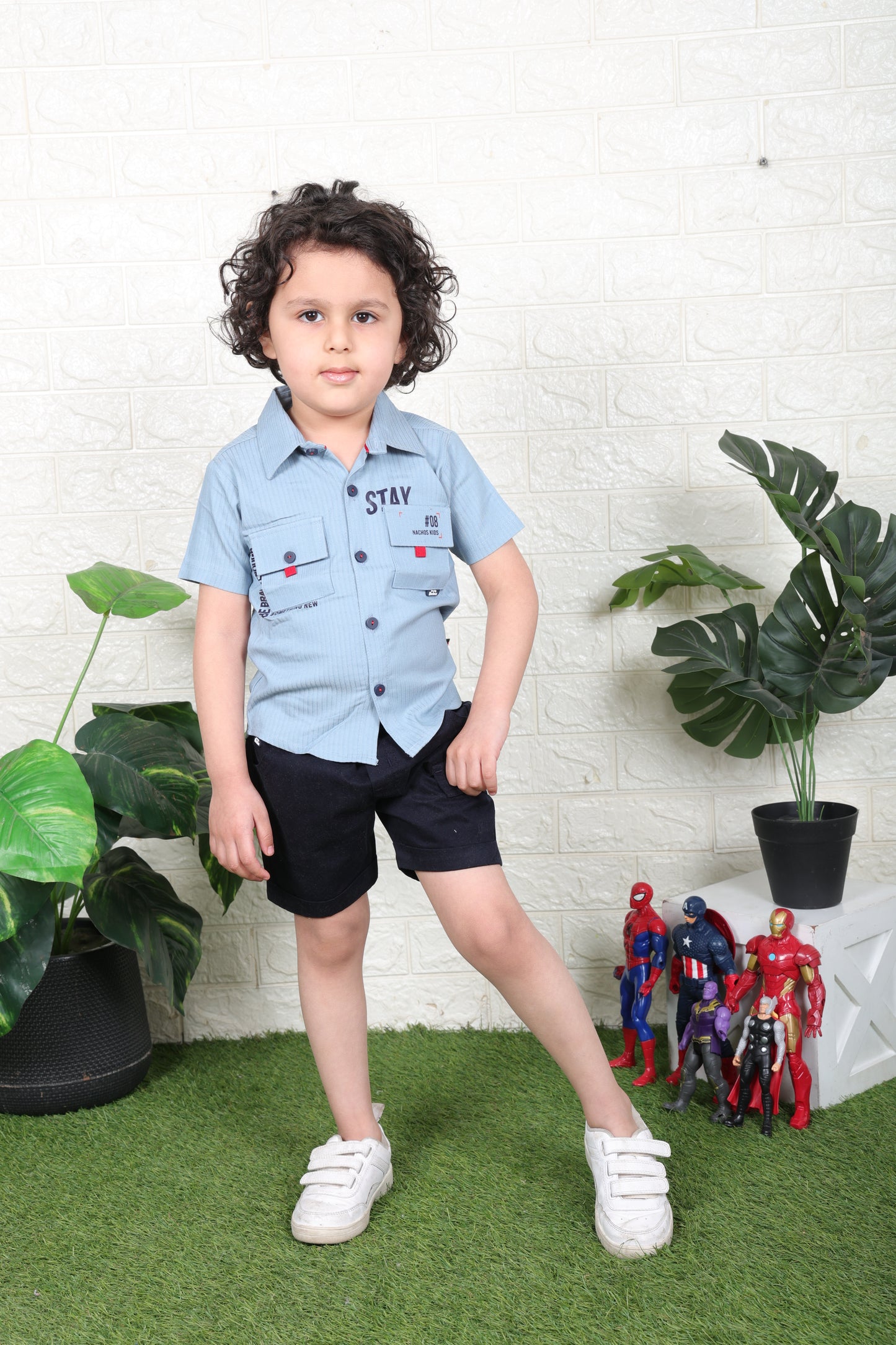 Trendy Kids Shirt & Pant Set