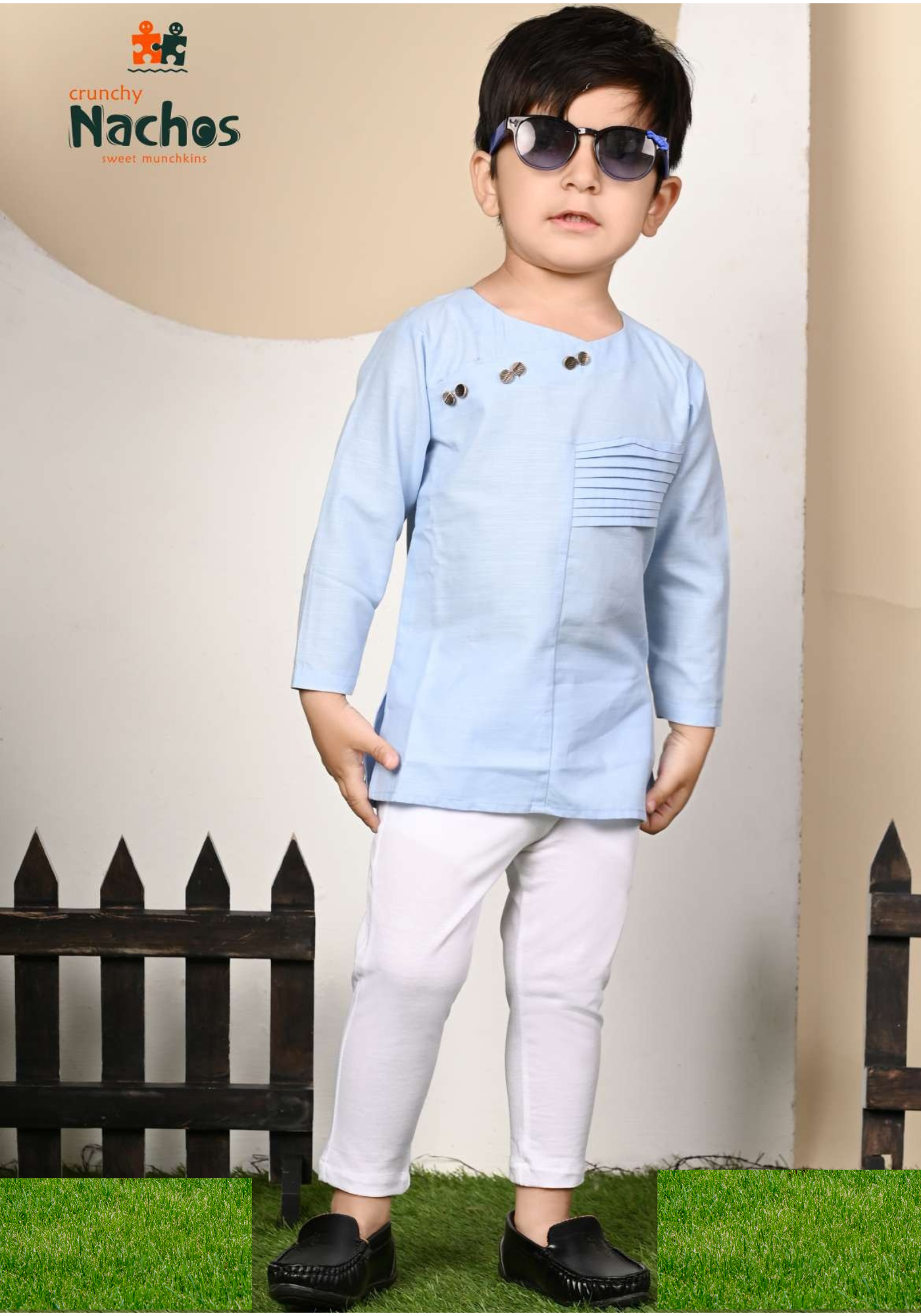 Cotton Full Sleeves Kurta Pajama Set