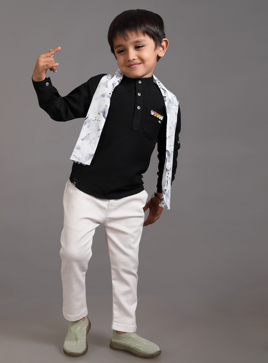 Fitted And Styled Full Shirt and Pant Set