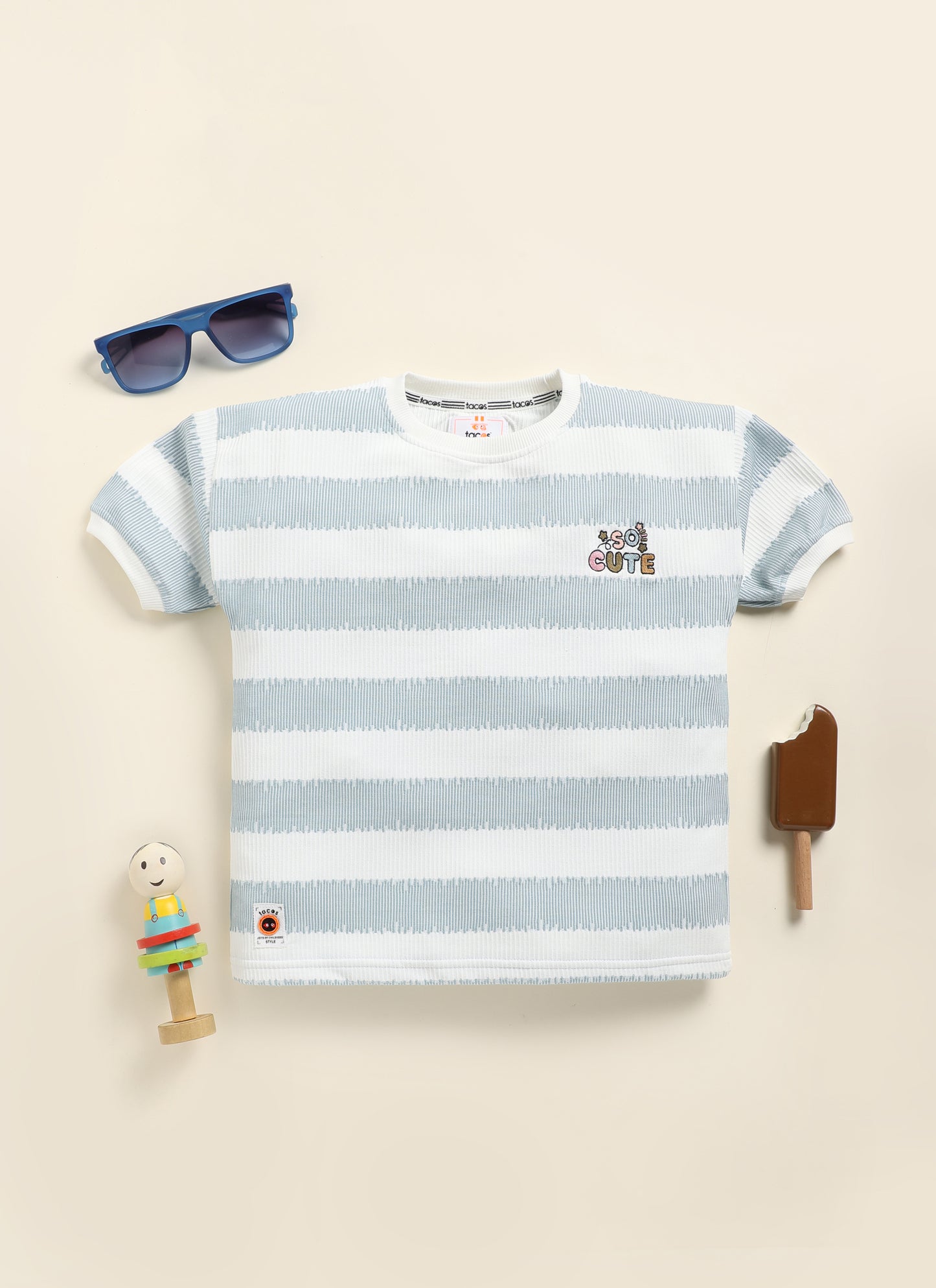 So Cute Round Neck T- Shirt