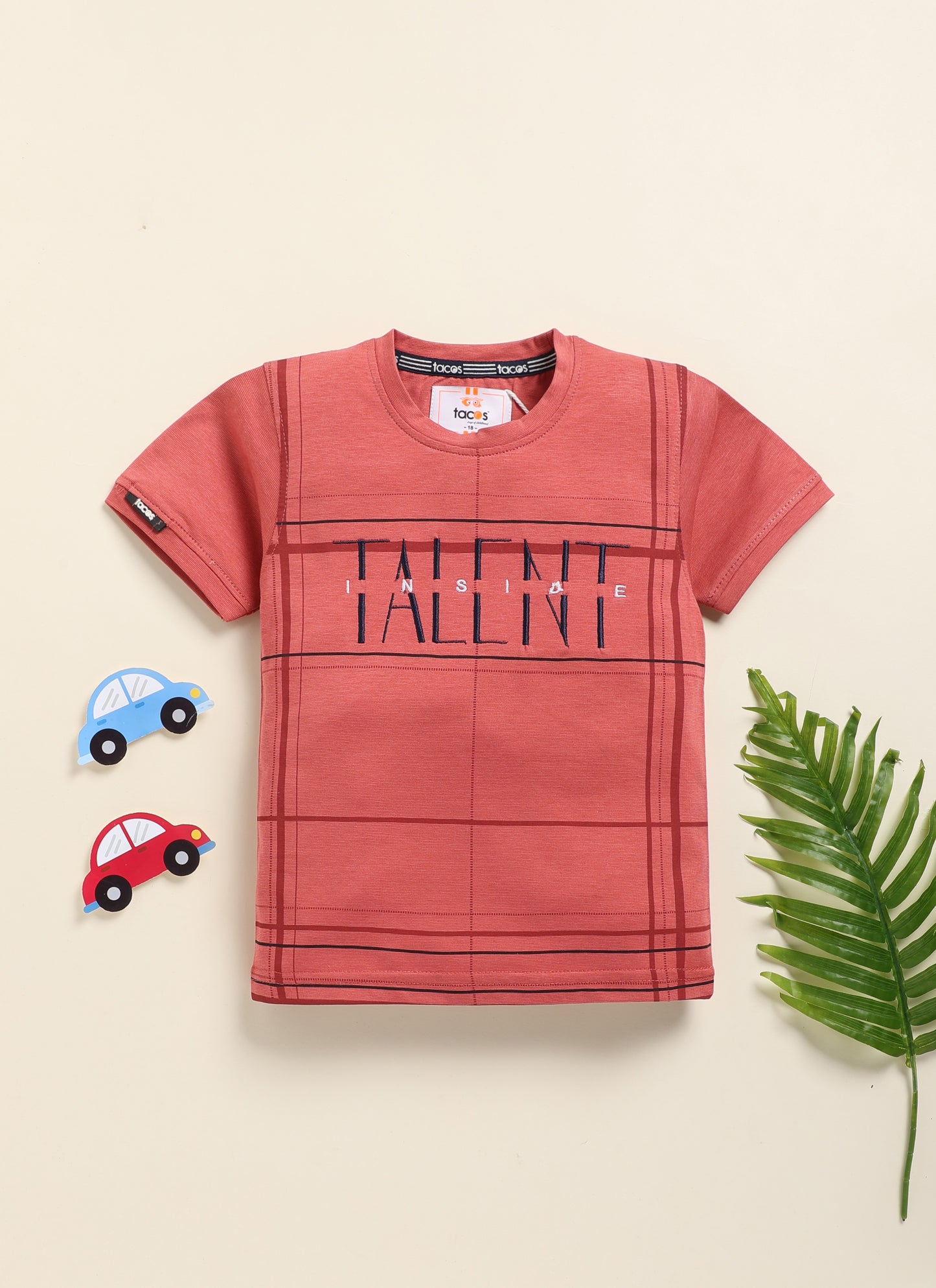 Talent Typography Round Neck Half T-Shirt