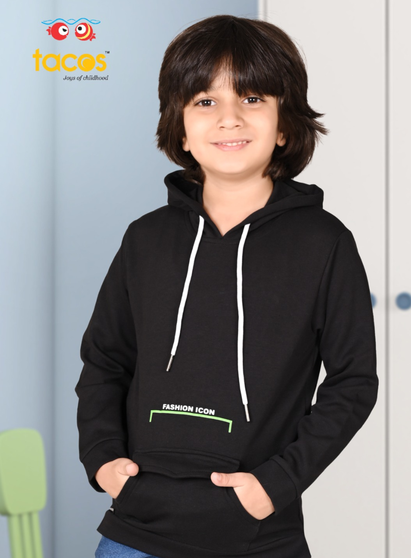 Black Sweat Pullover Hoodie