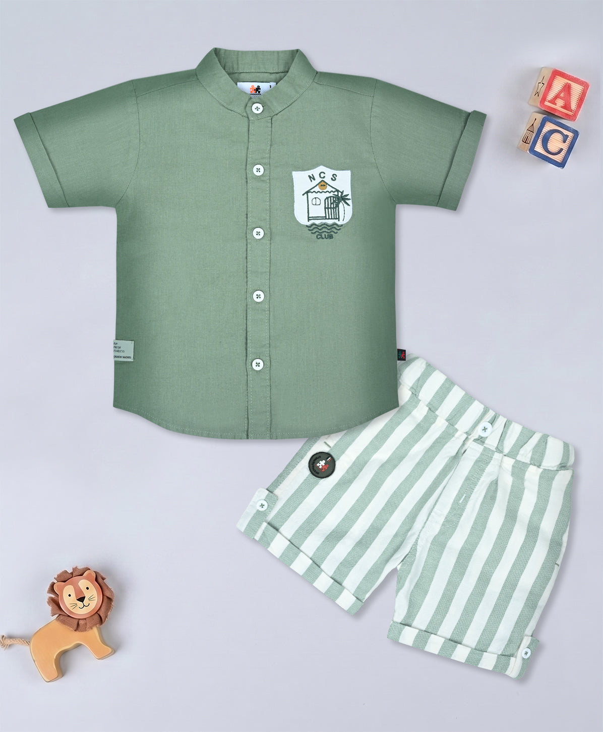 Crunchy Nachos Boys Shirt & Shorts Set