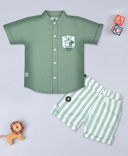 Crunchy Nachos Boys Shirt & Shorts Set