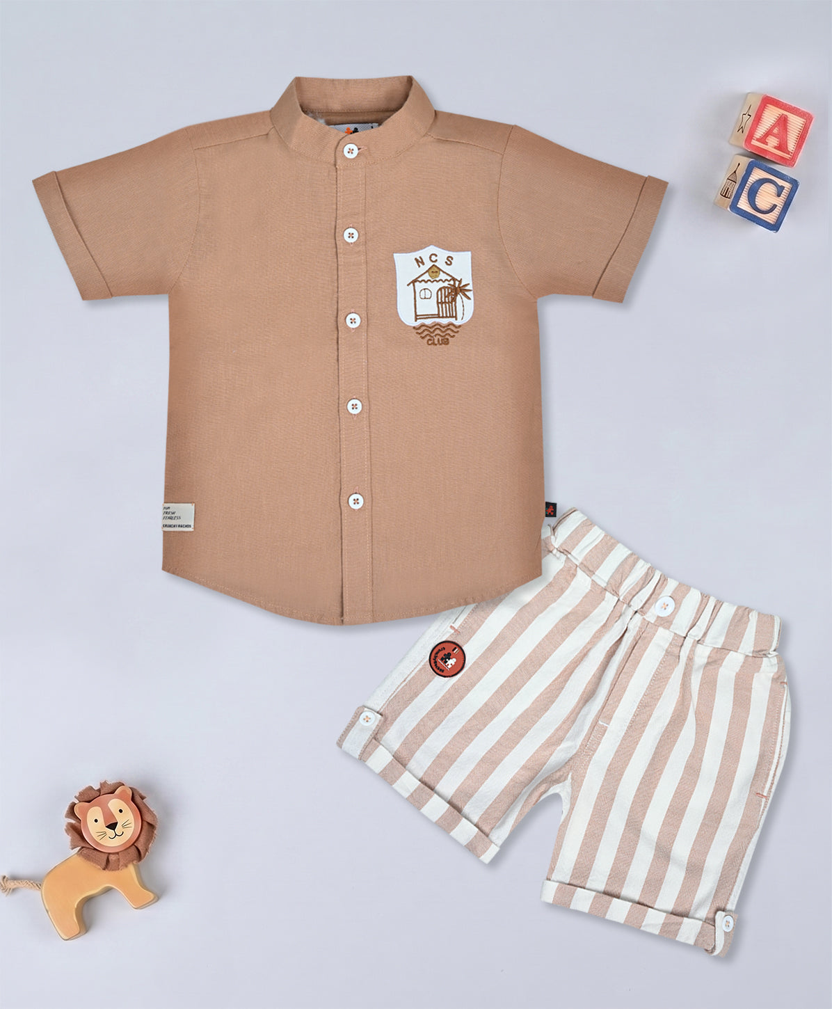 Crunchy Nachos Boys Shirt & Shorts Set