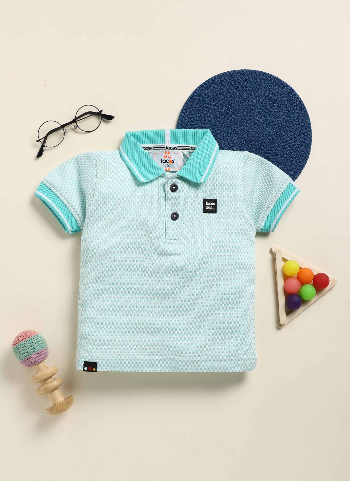Smart Collar Neck T- Shirt